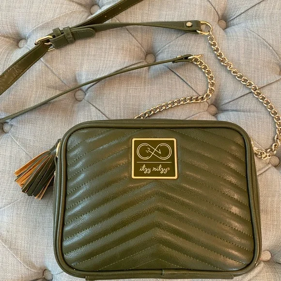 Itzy Ritzy Bags Itzy Ritzy Olive The Chelsea Double Take